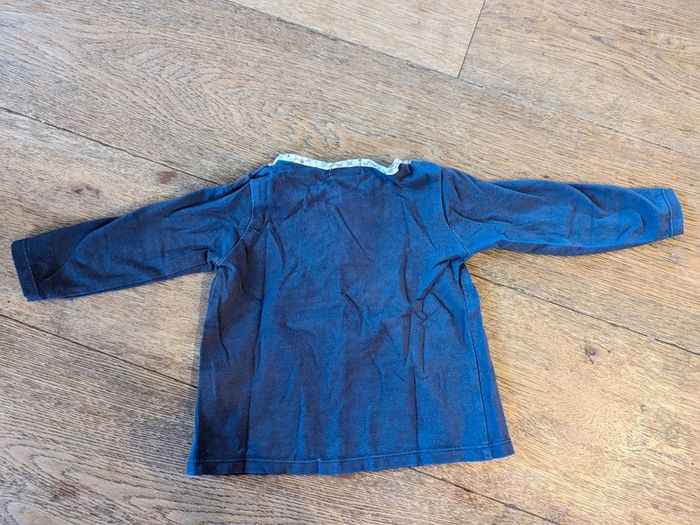 Tee shirt manches longues obaibi 12 mois - photo numéro 3