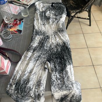 Combi pantalon sans bretelle