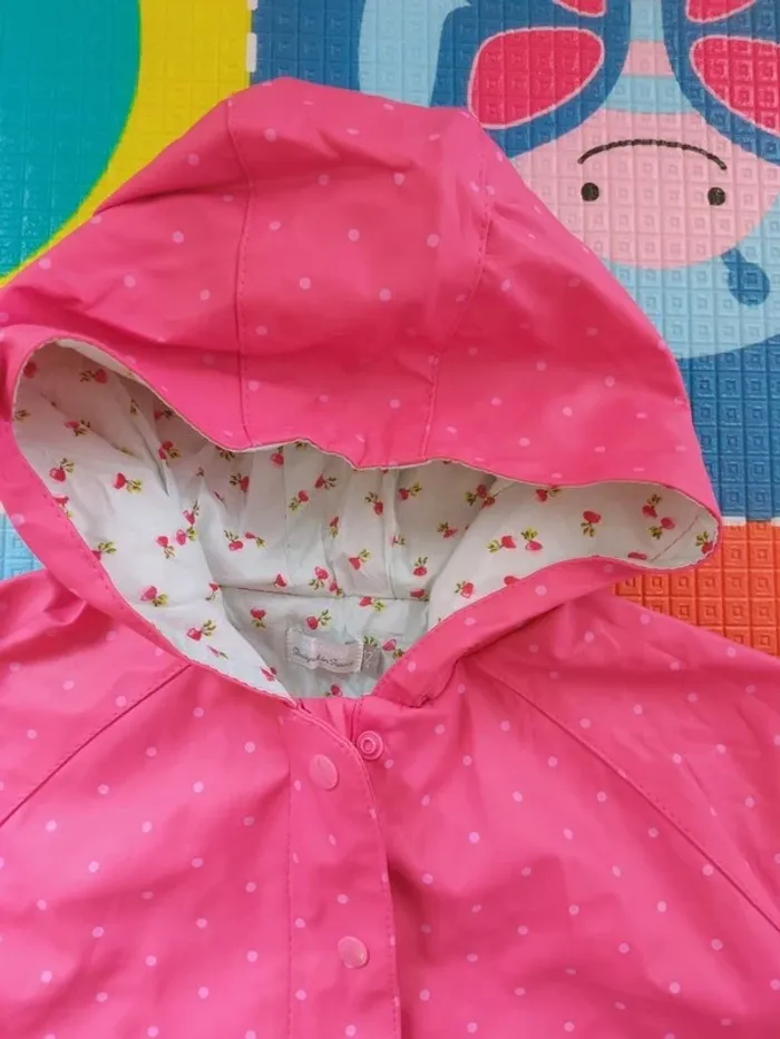Imperméable rose Catimini 12 mois - photo numéro 2