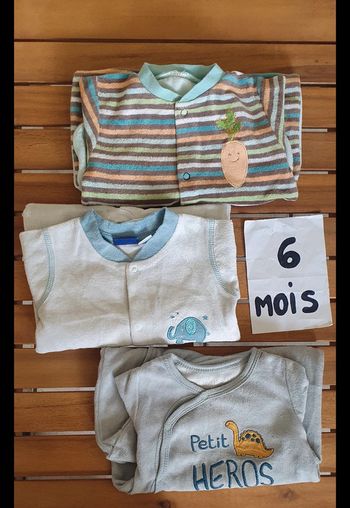Lot de pyjamas 6mois garçon