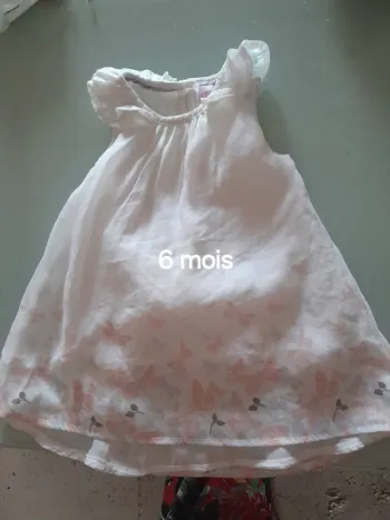 Robe fille 6 mois