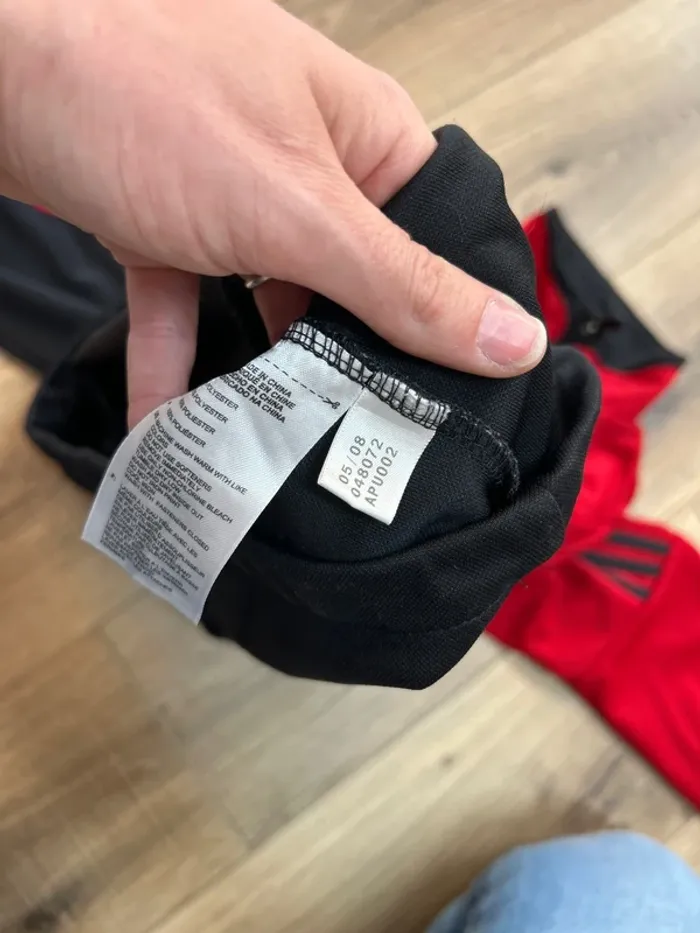 Sweat zip veste adidas duram collège pull homme veste homme taille S taille M - photo numéro 8
