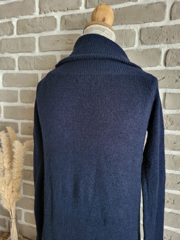 Robe pull bleu marine extra doux - Mango - Neuve - photo numéro 10