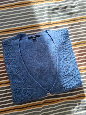 Gilet bleu kiabi