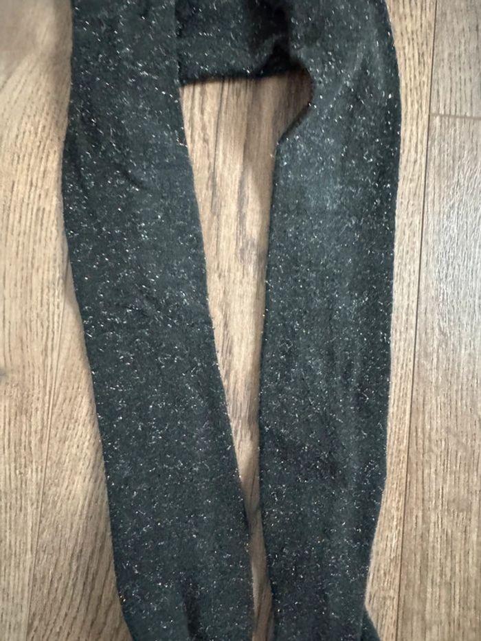 Collants noir pailletée 27/30 - photo numéro 4