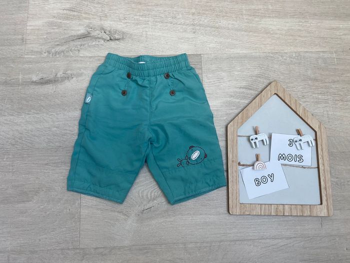 Short bleu turquoise