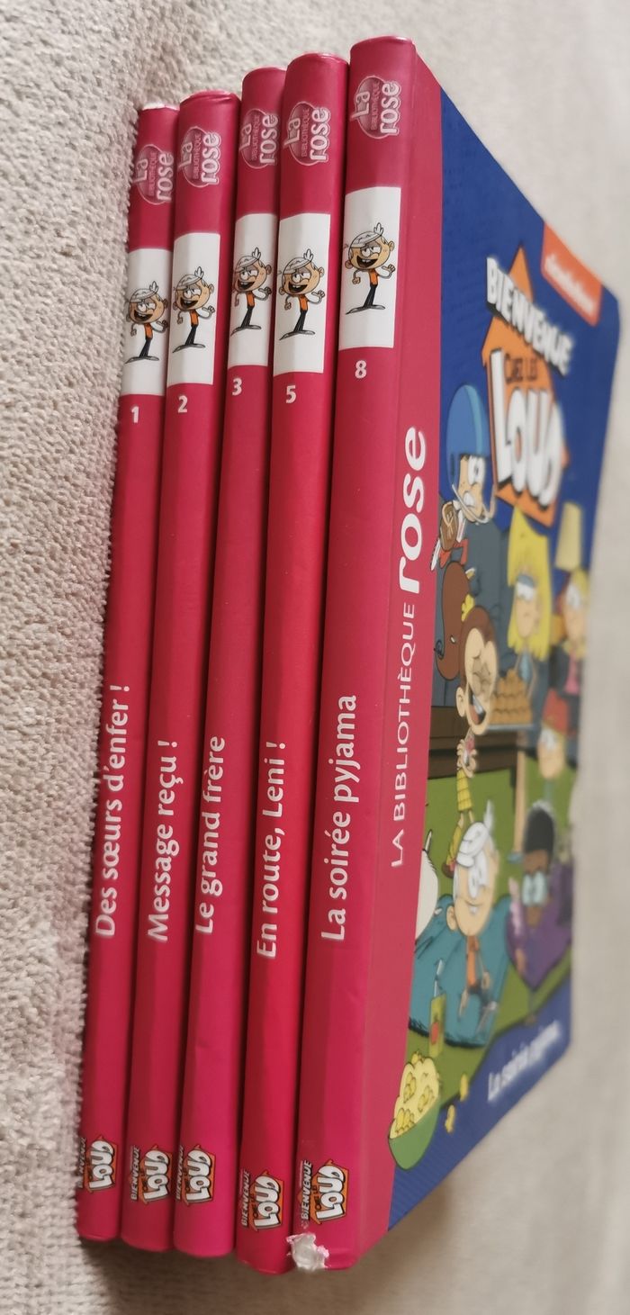 Lot de 5 livres bienvenue chez les loud - photo numéro 3