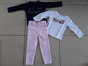 Ensemble fille 2 ans