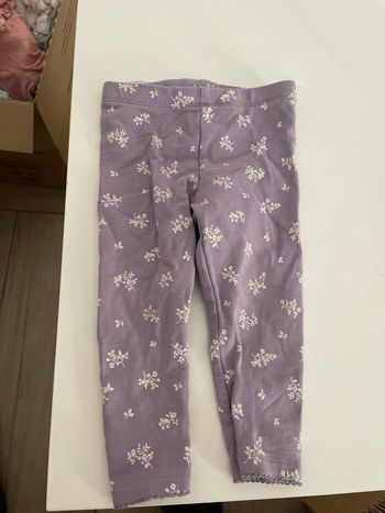 Pantalon legging fleuris