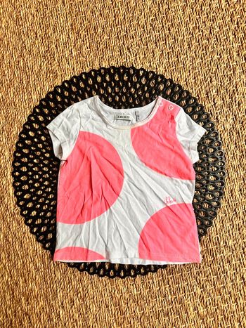 Tes shirt rond rose flash