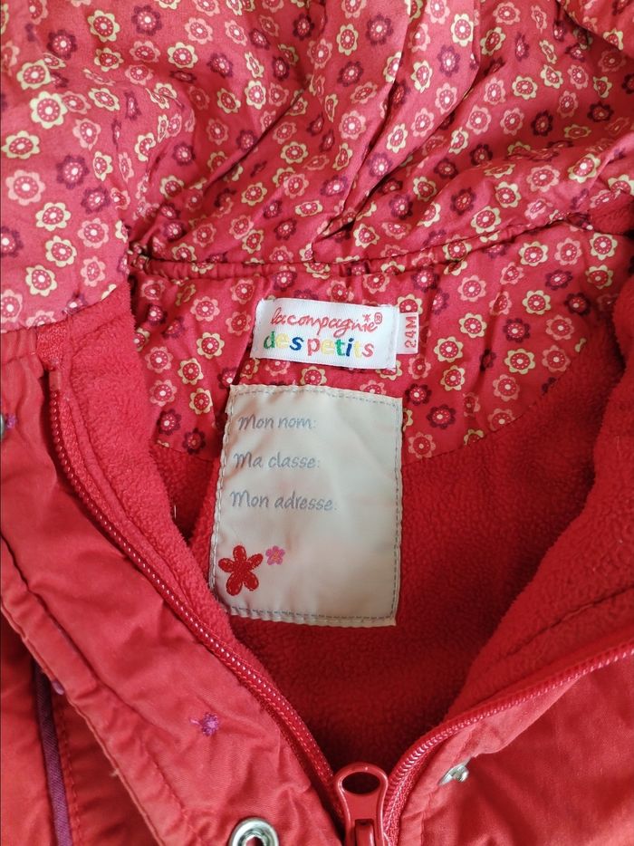 Manteau La Compagnie des Petits, taille 24 mois - photo numéro 4
