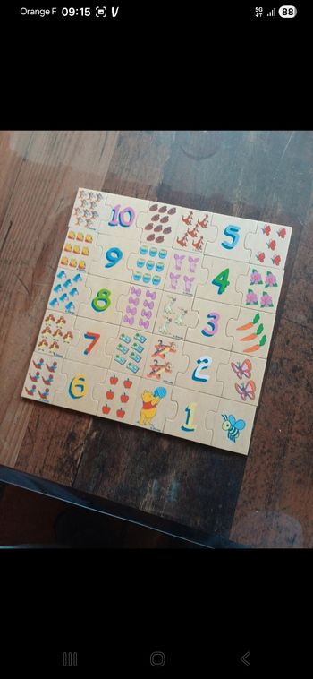 Puzzle en bois Disney 