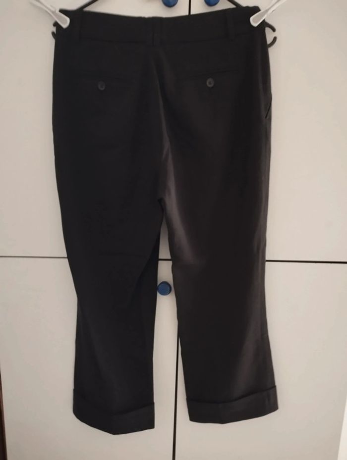 Pantalon en toile noir best of La redoute L - photo numéro 5