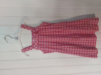 Robe imprimée petits carreaux
