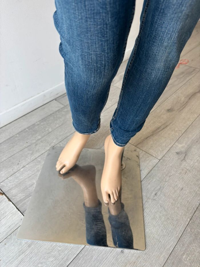 Jeans slim bleu brut neuf Zara - photo numéro 3