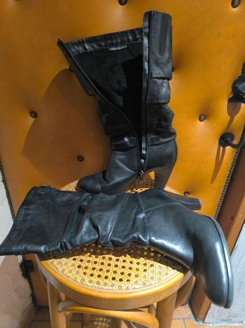 Bottes à talons 