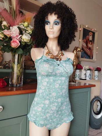 🐝 Maillot de Bain Style Rétro Froufrous Louise Misha T38/40🐞