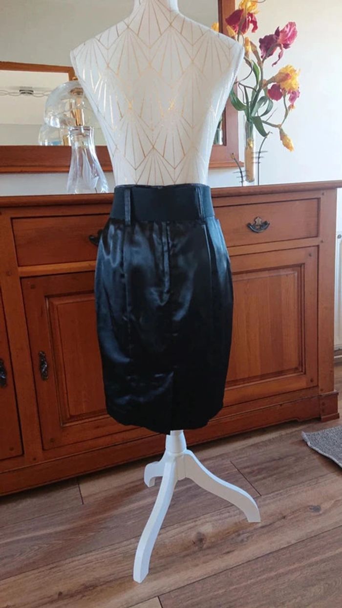Ensemble Jupe avec large ceinture + TOP à volants - photo numéro 5