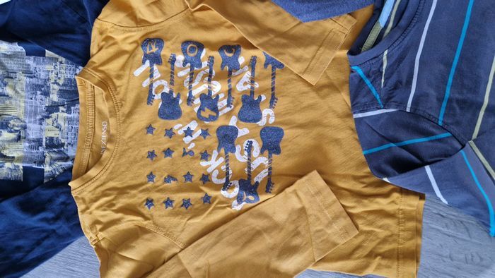 Lot de 5 tee-shirts manches longues, taille 6 ans - photo numéro 4
