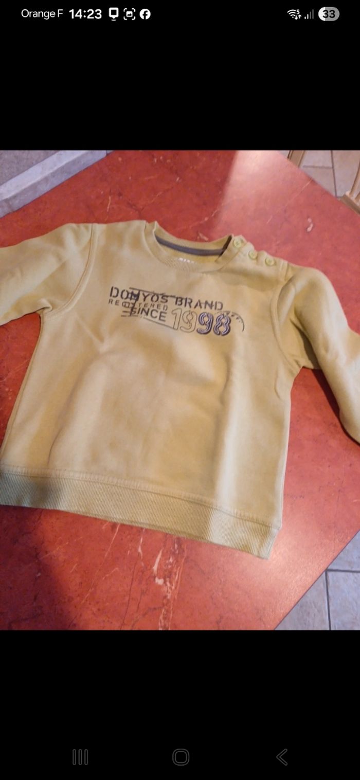 Sweat garçon taille 3 ans