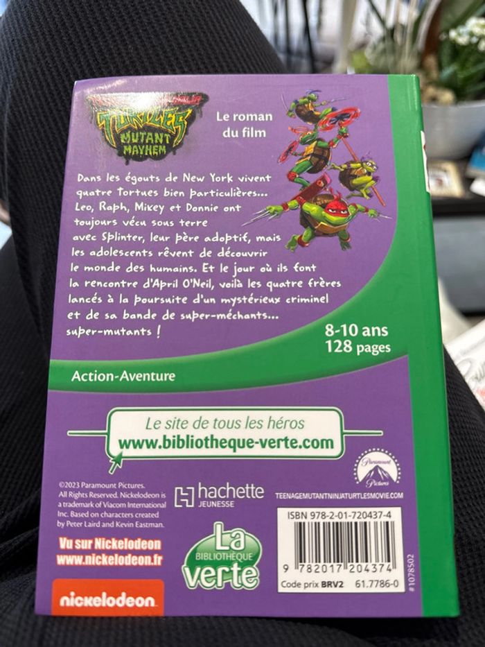 Livre turtles mutant mayhen - photo numéro 2