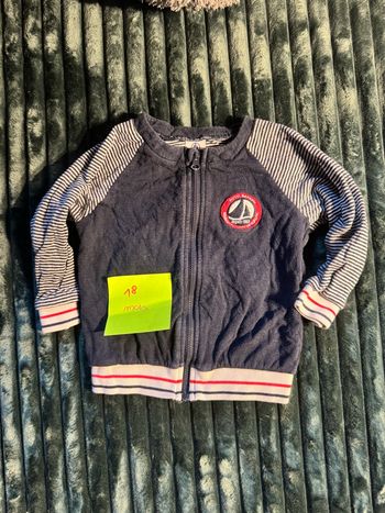 Gilet petit bateau 18 mois 