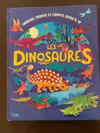 Cherche et trouve Les dinosaures 