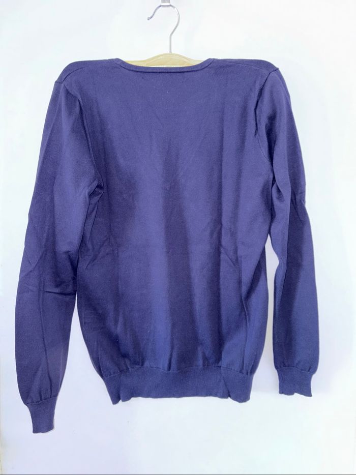 Pull bleu Ralph Lauren sport femme taille M en très bon état - photo numéro 7