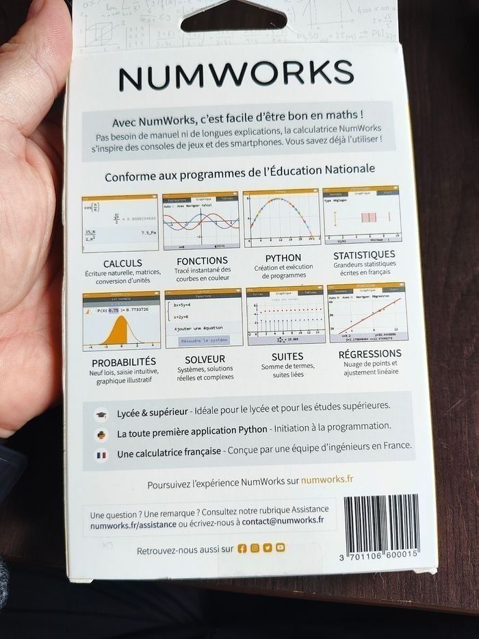 Calculatrice numworks neuve - photo numéro 2