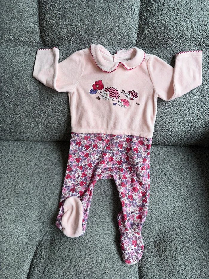 Pyjama / grenouillère velours Du Pareil Au Même
