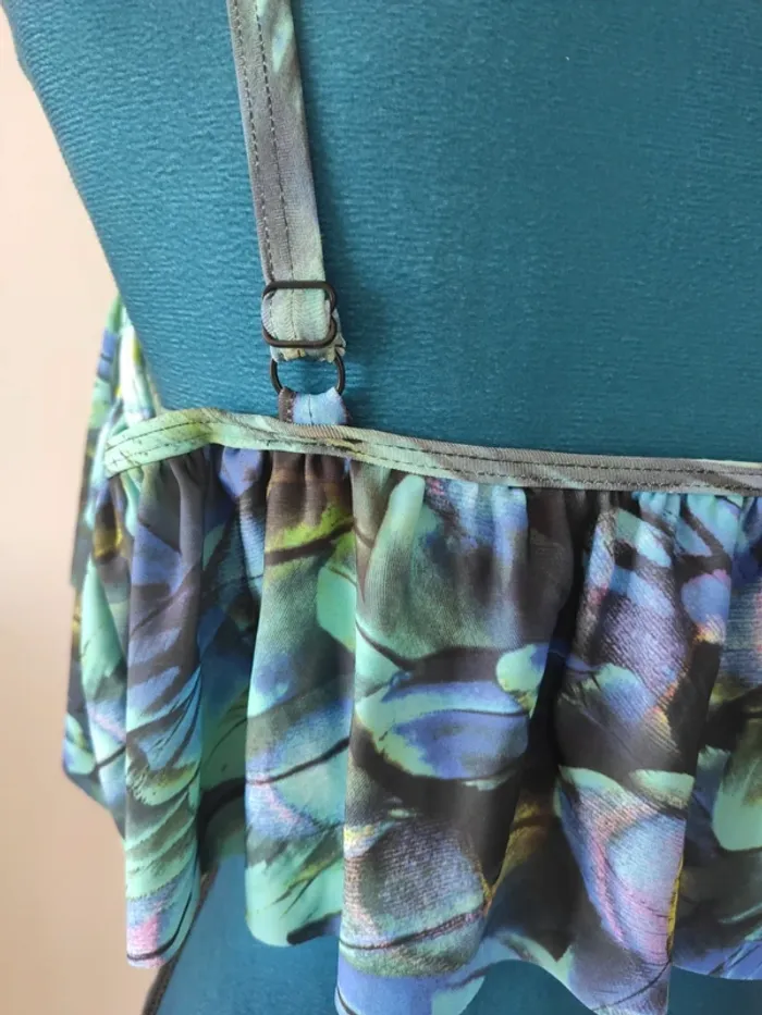 Haut de maillot lacet paon - Drop qui sent bon le soleil - photo numéro 7
