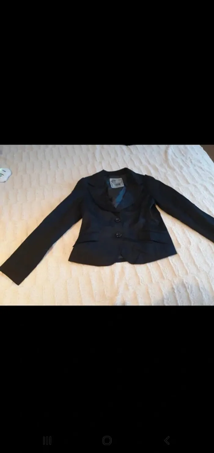 Blazer noir Mim