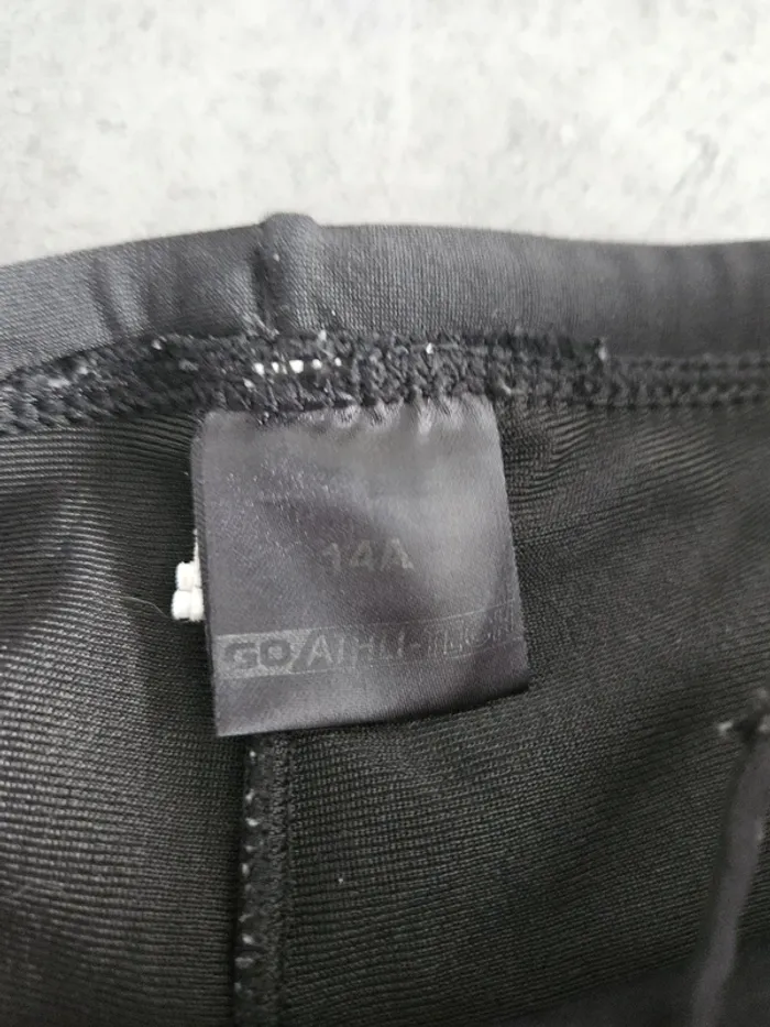 Maillot de bain garçon - Taille 14 ans - Go Athli-Tech - Noir bleu - photo numéro 2