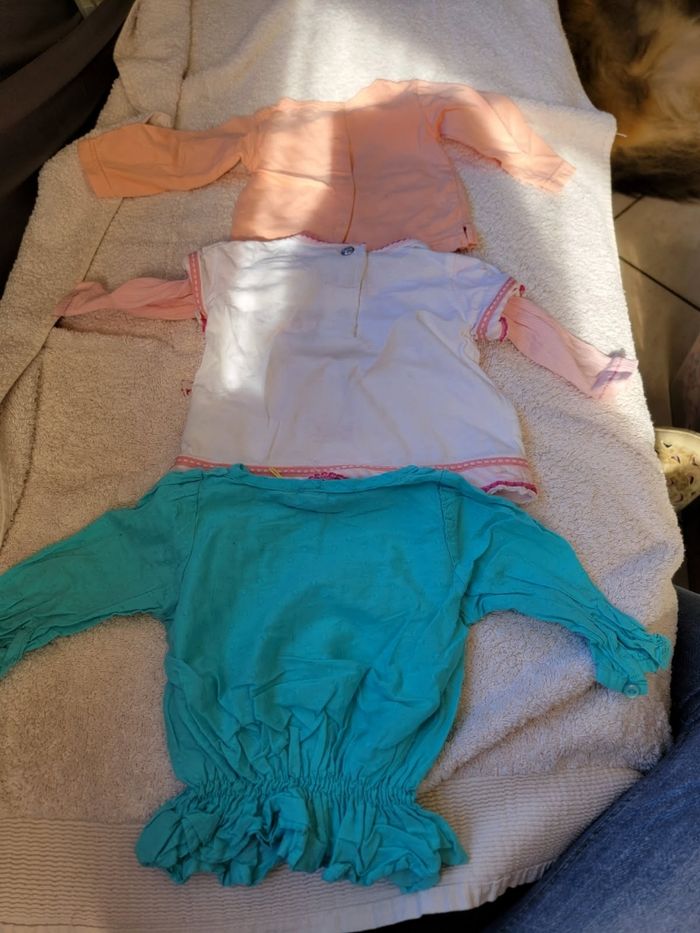 Lot de 6 tee-shirts 3 mois fille - photo numéro 3