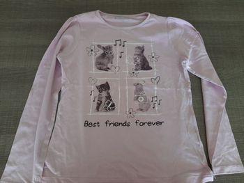 Tee-shirt manches longues pour fille 14 ans