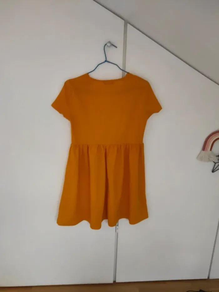 Robe jaune orange  Shein - photo numéro 3