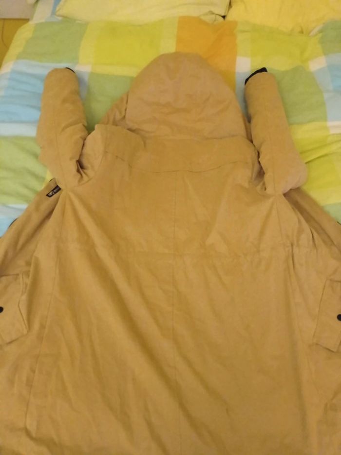 Doudoune beige et noire collection Tweens TAO taille S - photo numéro 8