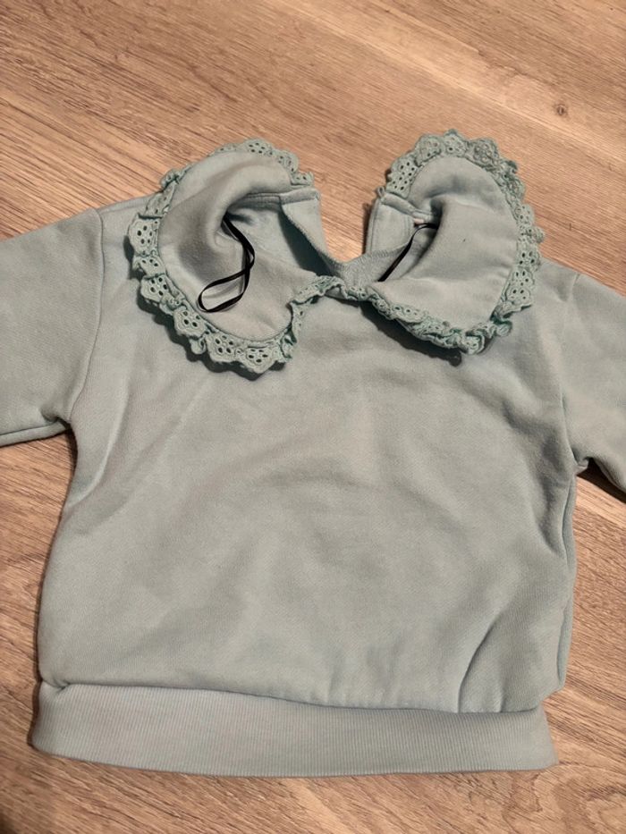 Lot de deux pulls bleu turquoise - photo numéro 4