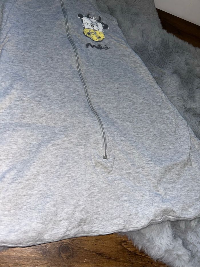 Gigoteuse légère grise motif légère - 0/6 mois - Lupilu - photo numéro 3