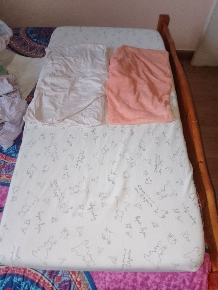 Lot de 3 draps housse bébé