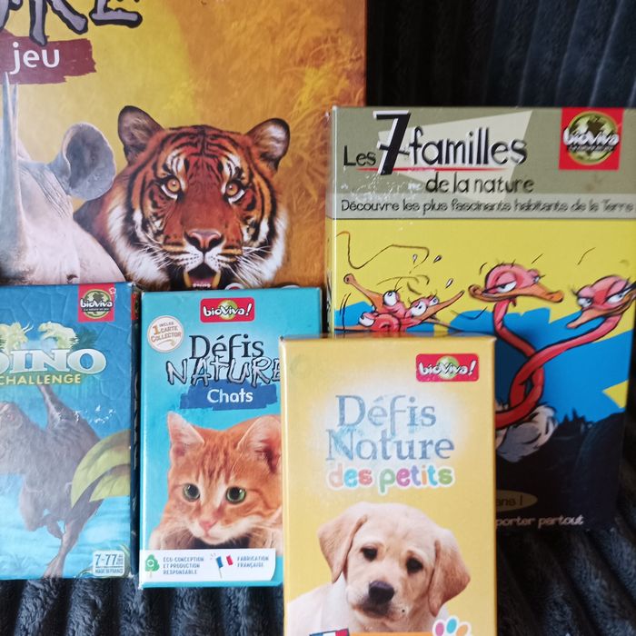 Lot jeu de cartes défi  nature - photo numéro 3