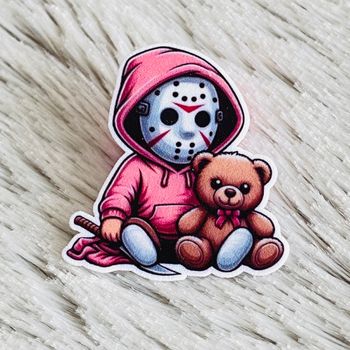 Pins Brut Fait Main Horreur Vendredi 13 Jason Kawaii