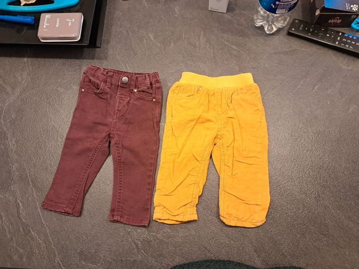 Lot pantalon