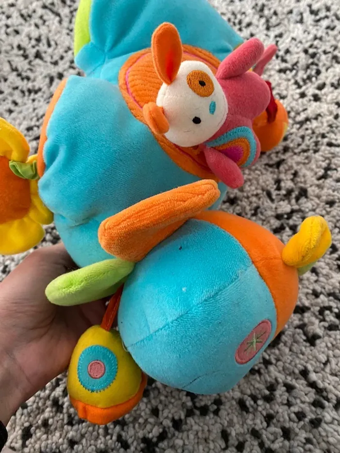 Peluche d’éveil vache oxybul - photo numéro 3