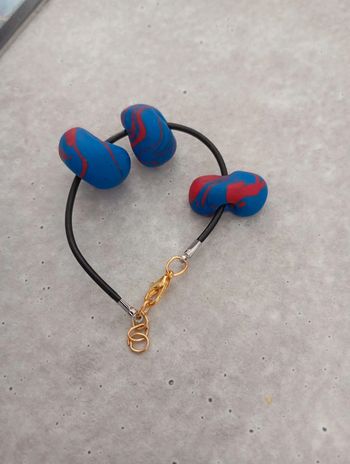 Bracelet fait main en perle a la pâte Fimo