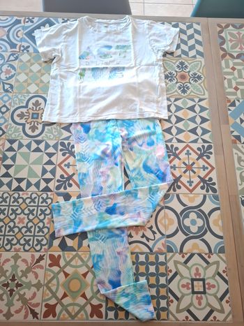 Legging sport + tee-shirt 