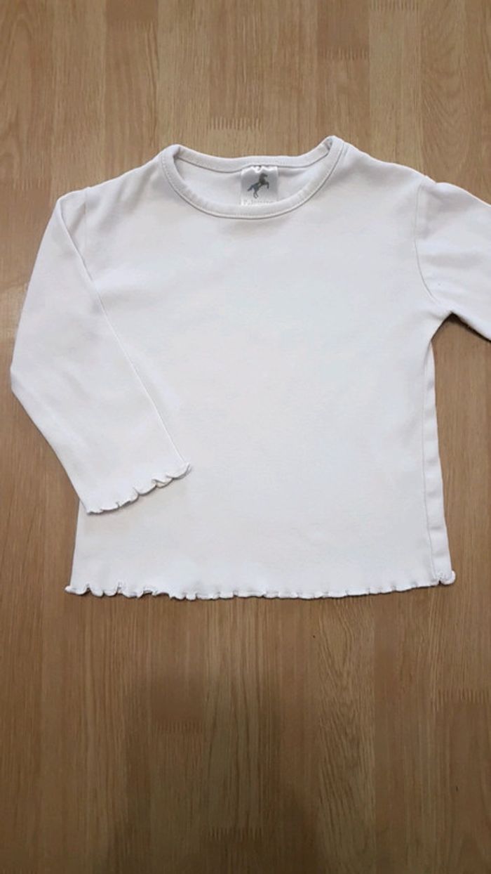 T shirt blanc Palomino 92 cm