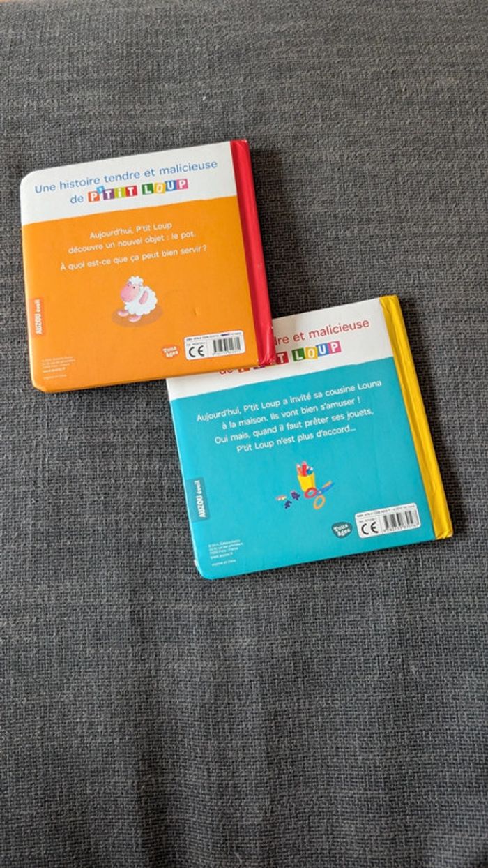 Lot de 2 livres P'tit loup - photo numéro 2