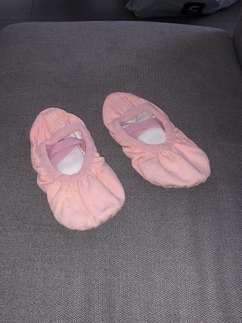 Chaussons danse rose