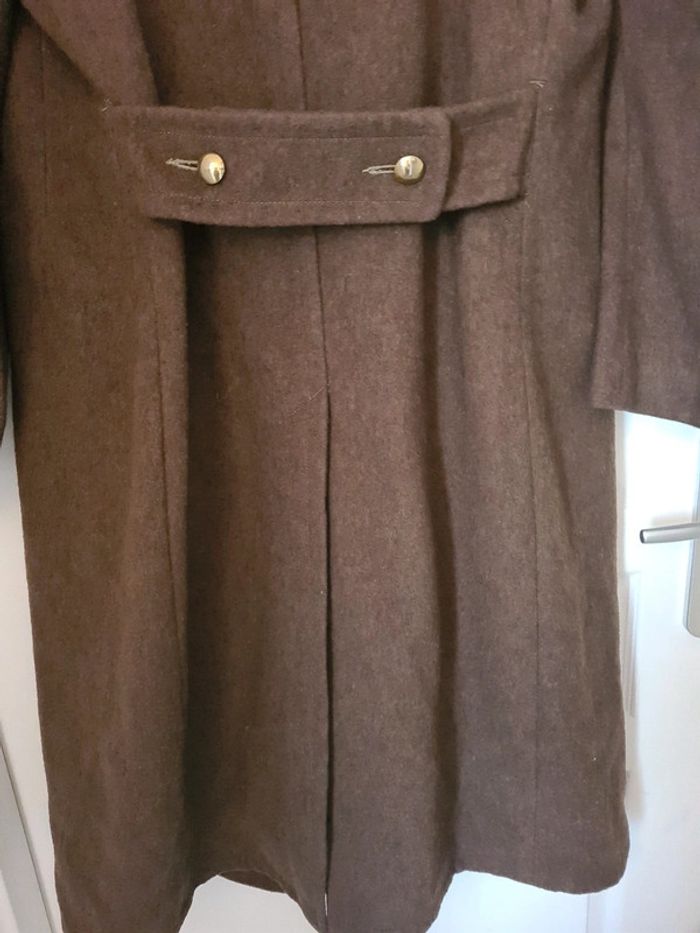 Manteau vintage long militaire - photo numéro 6